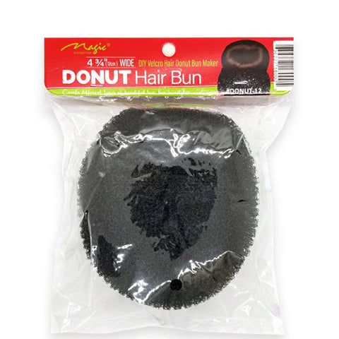Magic Collection #Donut-12 Velcro 4 3\/4\" Wide Donut Hair Bun