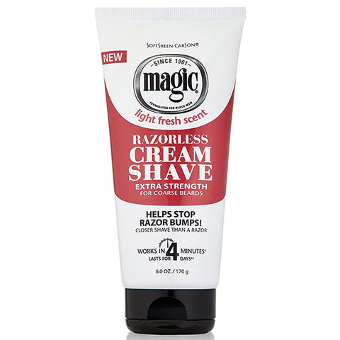 Magic Razorless Cream Shave - Extra Strength 6oz :: beautyofnewyork.com