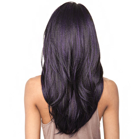 Mane Concept Brown Sugar Human Blend Full Wig - BS110