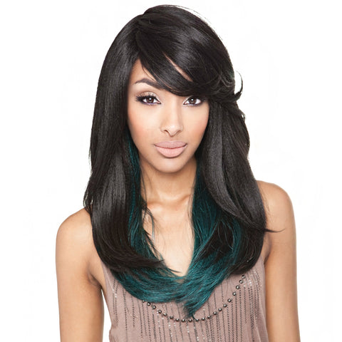 Mane Concept Brown Sugar Human Blend Full Wig - BS110
