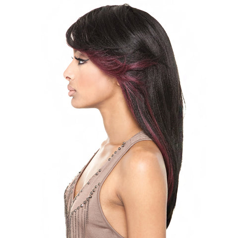 Mane Concept Brown Sugar Human Blend Full Wig - BS110
