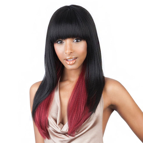 Mane Concept Brown Sugar Human Hair Blend Full Wig - BS103