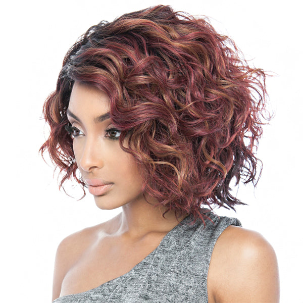Mane Concept Brown Sugar Human Hair Blend Full Wig - BS120
