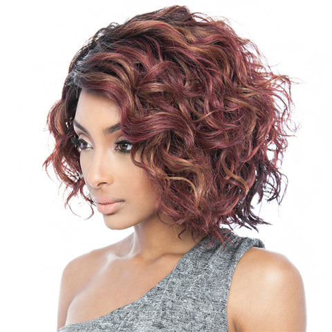 Mane Concept Brown Sugar Human Hair Blend Full Wig - BS120