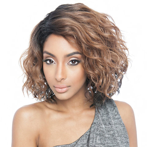 Mane Concept Brown Sugar Human Hair Blend Full Wig - BS120