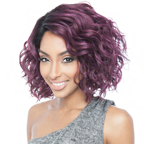 Mane Concept Brown Sugar Human Hair Blend Full Wig - BS120