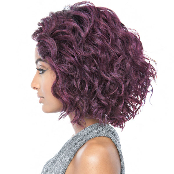 Mane Concept Brown Sugar Human Hair Blend Full Wig - BS120