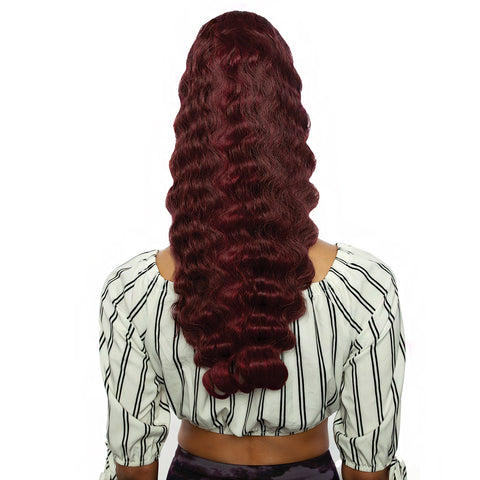 Mane Concept Brown Sugar Ponytail BSWNT07 CRIMP WAVE WNT 22