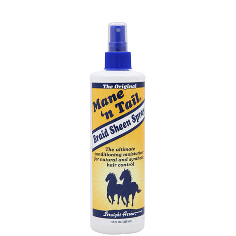 Mane'n Tail Braid Sheen Ultimate Control Conditioning Spray 12oz