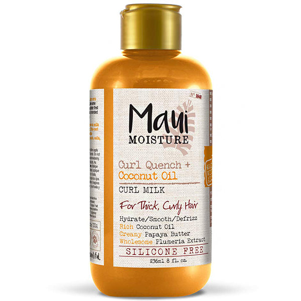 Maui Moisture Curl Quench+ Coconut Oil Curl Milk 8oz