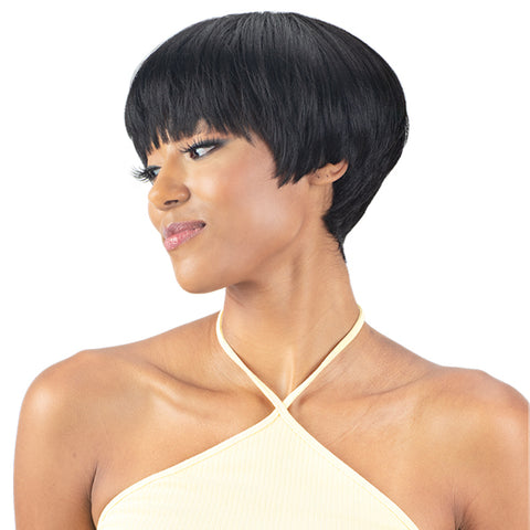 Mayde Beauty Human Hair Blend Mocha Wig - BONBON