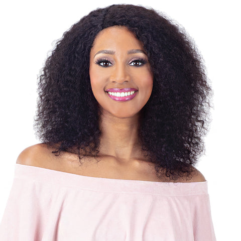 Mayde Beauty Human Wet & Wavy Invisible Lace Part Wig BOHEMIAN CURL 18