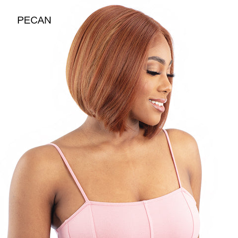 Mayde Beauty Mocha Human Hair Blend HD Lace Front Wig - SASSY