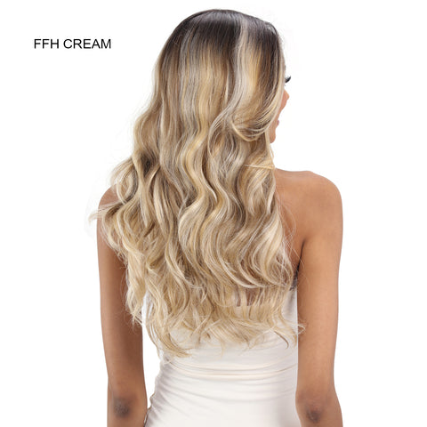 Mayde Beauty Synthetic Hair 13x6 Glueless HD Frontal Lace Wig - ROMY