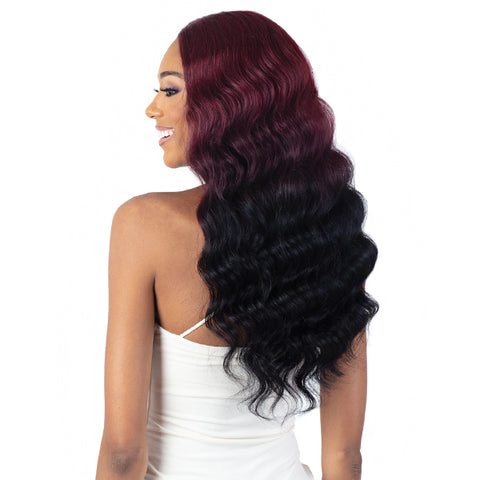 Mayde Beauty Synthetic Hair Waterfall HD Lace Front Wig - PAISLEY