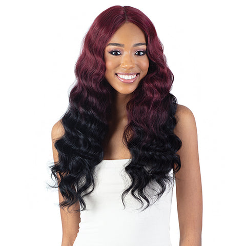 Mayde Beauty Synthetic Hair Waterfall HD Lace Front Wig - PAISLEY