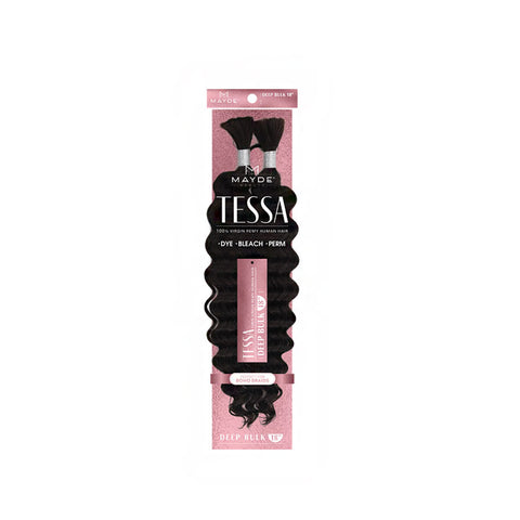 Mayde Beauty Tessa 100% Human Hair Braid - DEEP BULK 18