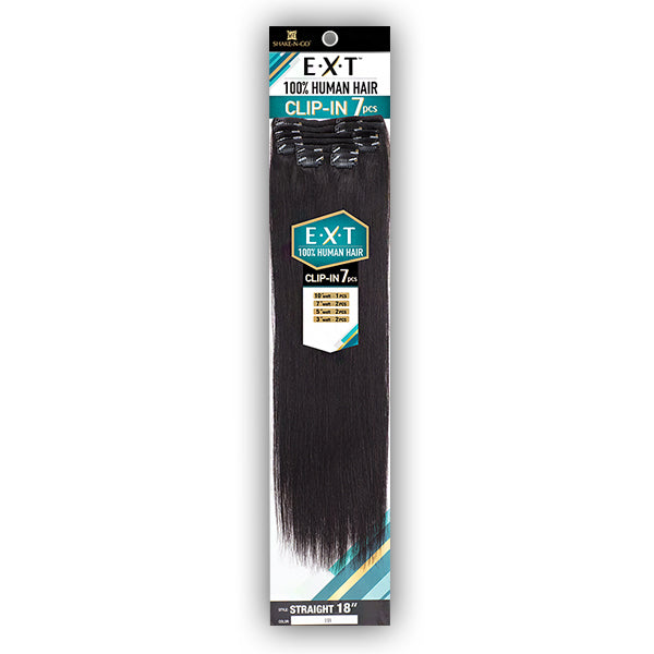 Milky Way 100% Human Hair EXT Clip In Extension STRAIGHT 22 (7pcs)