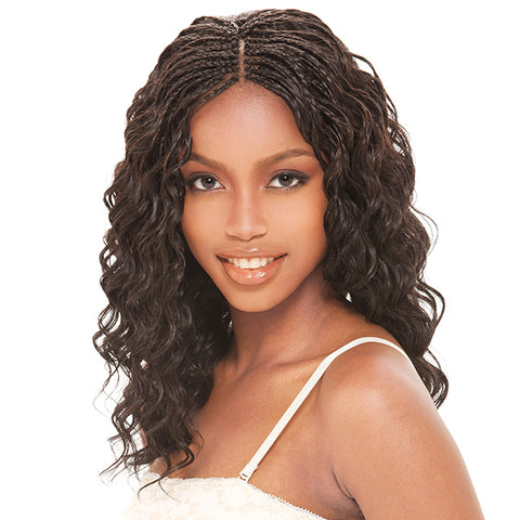 Milky Way Que Human Hair Blend Braid - LOOSE DEEP BULK 16\"