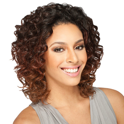 Milky Way Que Human Hair Weave Short Cut - FRENCH TWIST 3PCS