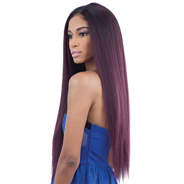 Milky Way Que MALAYSIAN IRONED TEXTURE STRAIGHT 7PC (18\/20\/22)