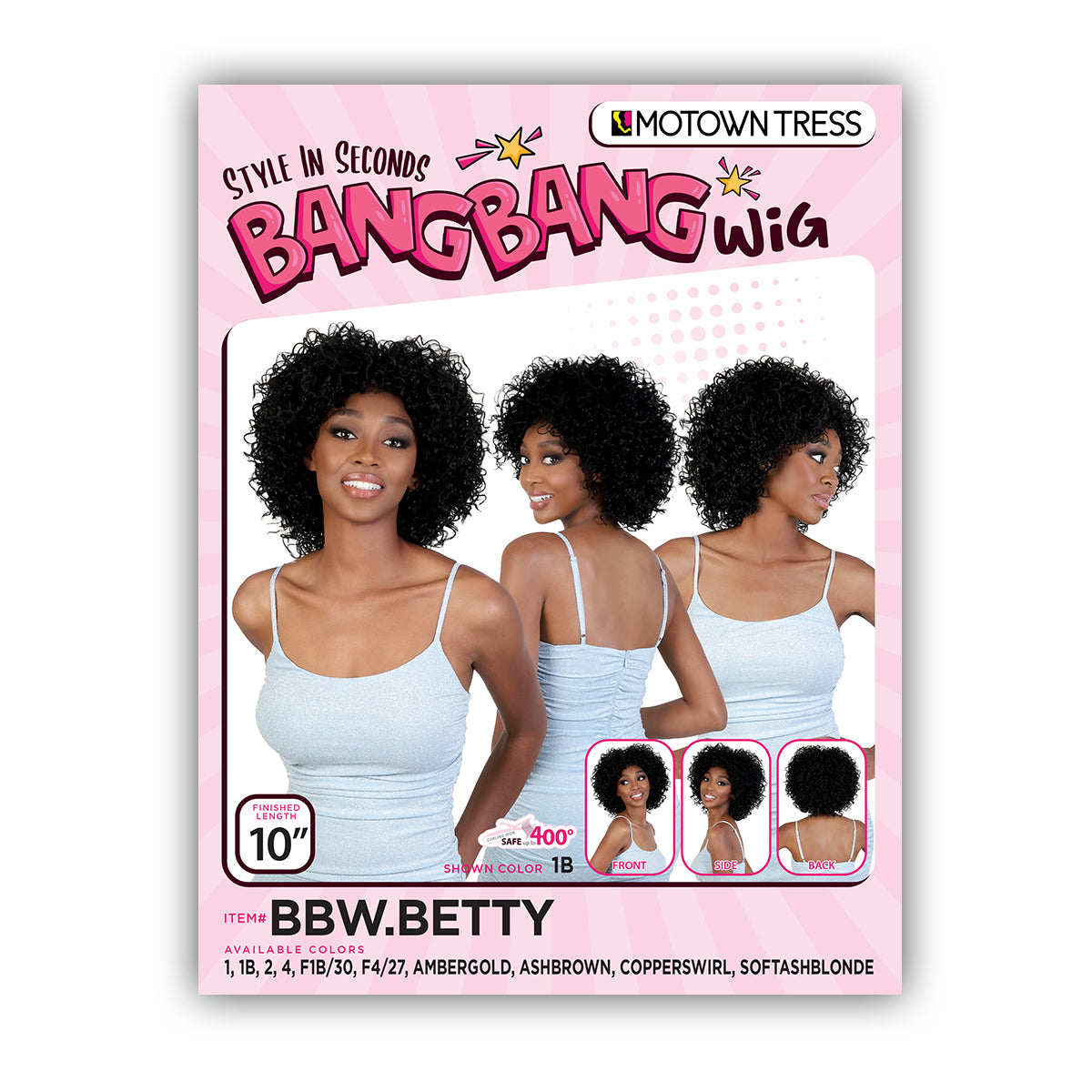 Motown Tress Bangbang Wig - BBW BETTY