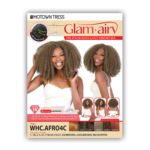 Motown Tress Glam Airy Synthetic Hair Wig - WHC AFRO4C