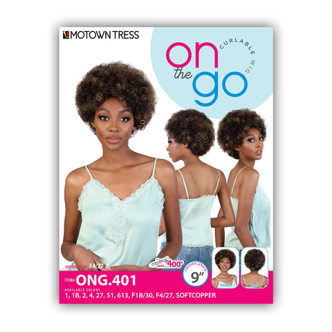 Motown Tress On The Go Synthetic Hair Wig - ONG 401