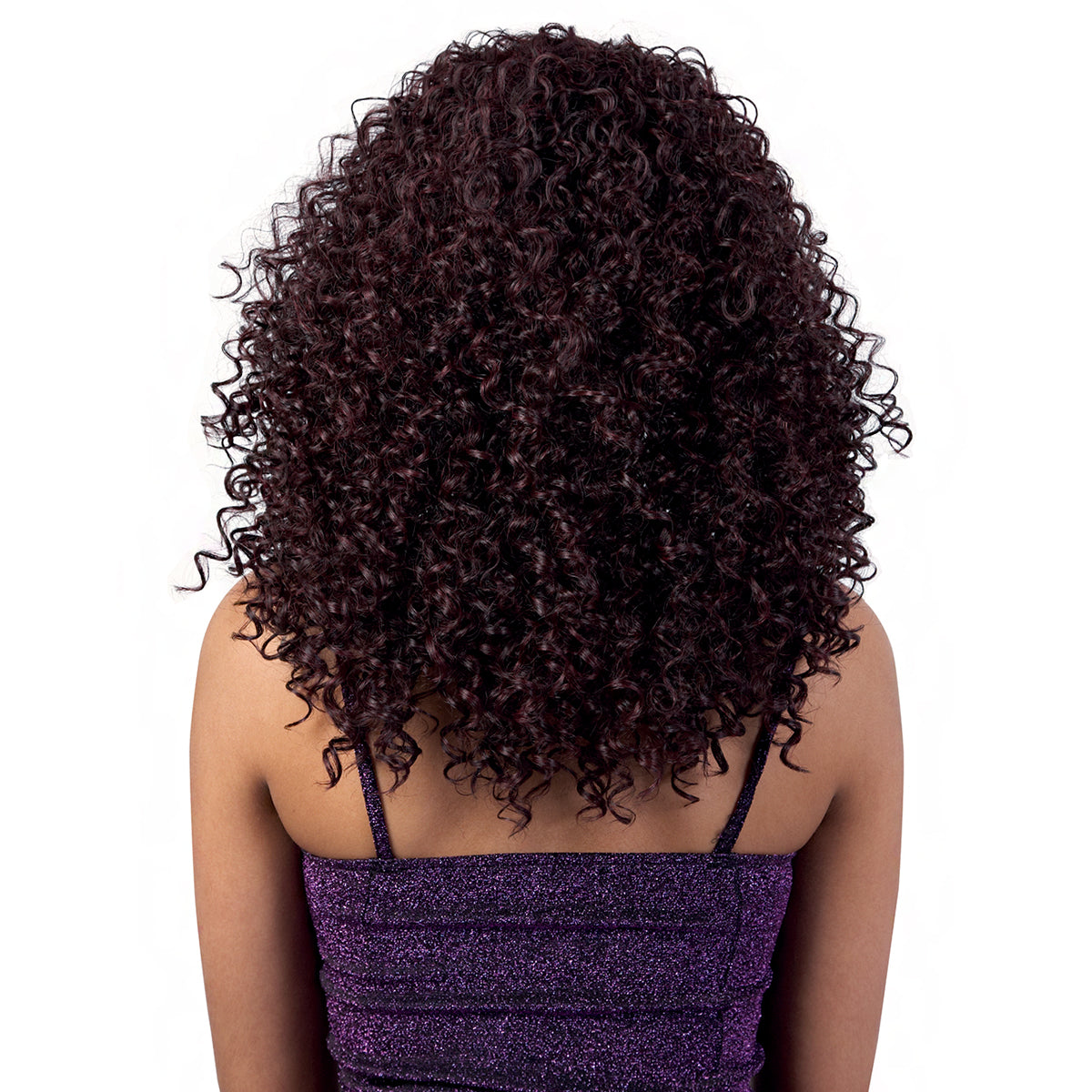 Motown Tress Quick n Easy Synthetic Hair Half Wig - QE ABBY