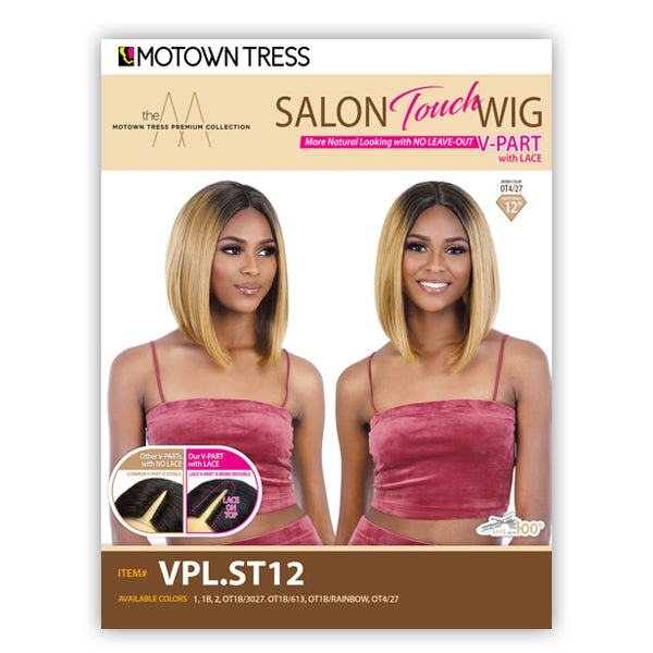 Motown Tress Salon Touch Synthetic Hair V-Part Wig - VPL ST12