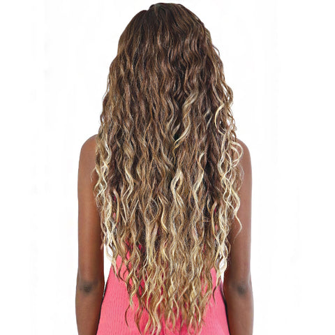 Motown Tress Synthetic Hair Deep Part Let''s HD 360 Lace Wig - L360 ADA