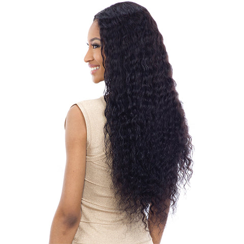 Naked 100% Brazilian WET & WAVY Natural Hair Wig - DEEP WAVE 30