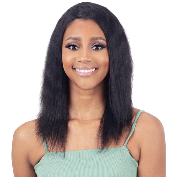 Naked Brazilian WET & WAVY Natural Hair Lace Part Wig - DEEP WAVE 18