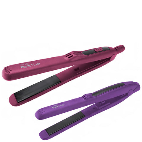 Nicka K New York Balck Plus+ Combo Flat Iron 1\/2\"+1\" w Heat Protector
