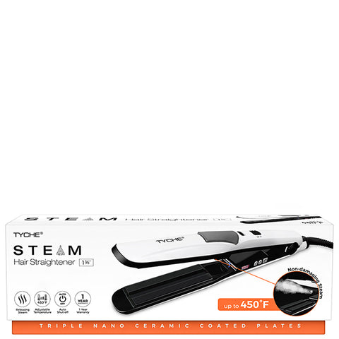 Nicka K New York #HFST11 Tyche 1 3\/8\" Steam Hair Straightener