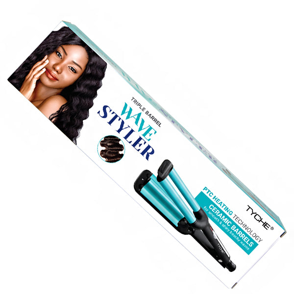 Nicka K New York #HRTW01 Tyche Triple Barrel Wave Styler