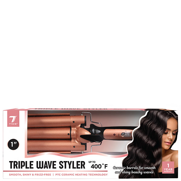 Nicka K New York #HRTWXX Tyche Triple Wave Styler