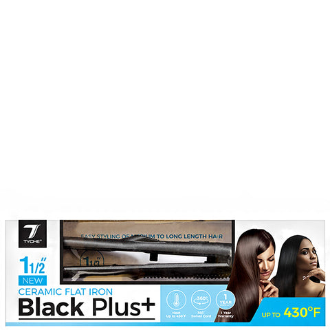 Nicka K New York #TBXXX Tyche Balck Plus+ Ceramic Flat Iron