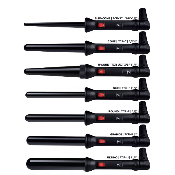 Nicka K New York #TCR-XX Tyche Ceramic Tefron Curling Iron(Wand)