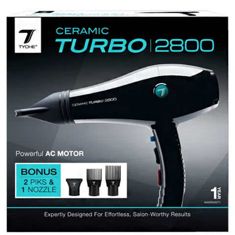 Nicka K New York #TD-8 Tyche Ceramic Turbo 2800 Hair Dryer