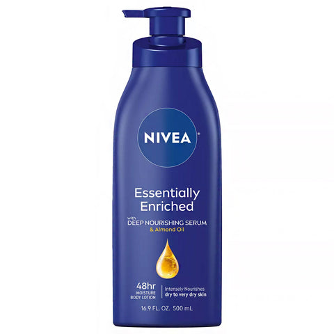 Nivea Essentially Enriched 48hr Moisture Body Lotion 16.9oz