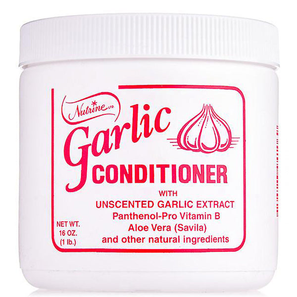 Nutrine Garlic Conditioner with Unscented 16oz - Jar