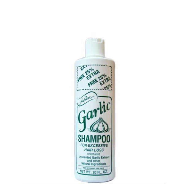 Nutrine Garlic Shampoo Unscented 20oz