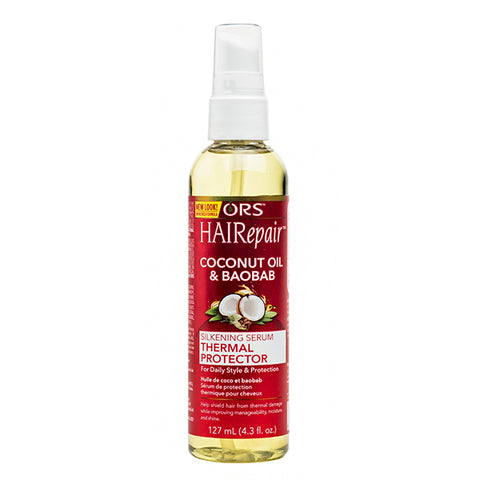 ORS HAIRepair Coconut Oil & Baobab Silkening Serum Thermal Protector 4.3oz