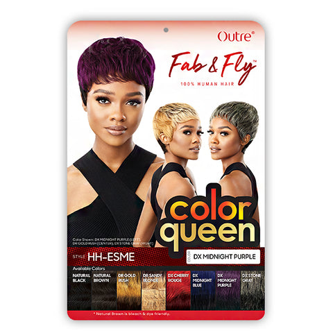 Outre 100% Human Hair Fab & Fly Color Queen Wig - HH ESME