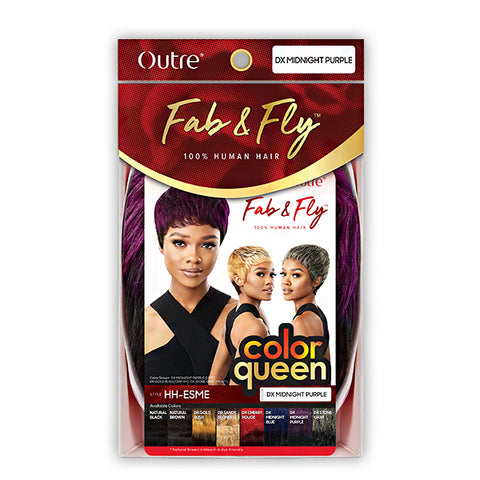 Outre 100% Human Hair Fab & Fly Color Queen Wig - HH ESME
