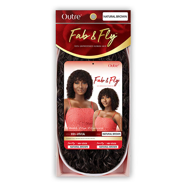 Outre 100% Human Hair Fab & Fly Wig - HH VIVIA