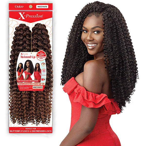 Outre Braid - X PRESSION TWISTED UP 2X WATERWAVE FRO TWIST 22