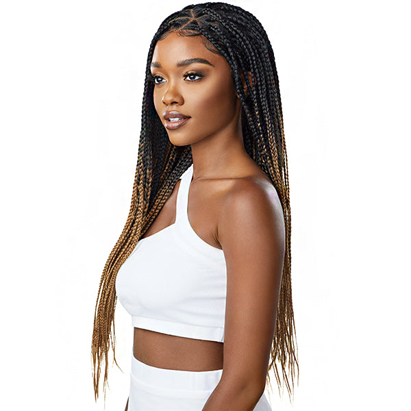 Outre Braided HD Lace Wig KNOTLESS TRIANGLE PART BRAIDS (13x4 frontal)
