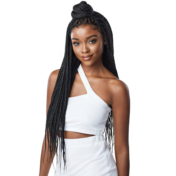 Outre Braided HD Lace Wig KNOTLESS TRIANGLE PART BRAIDS (13x4 frontal)